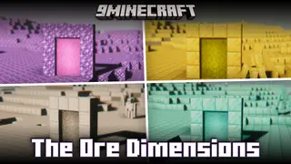 The Ore Dimensions Mod (1.20.1) – 14 New Dimensions!