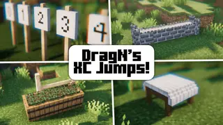 DragN's XC Jumps Mod (1.20.1, 1.19.2) – 20+ New Horse Jump Hurdles