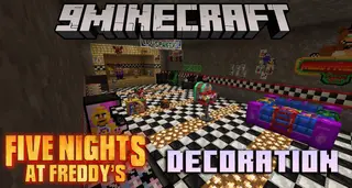 Fnaf Decor Mod (1.20.1, 1.19.2) – Five Nights at Freddy's Themed Decoration