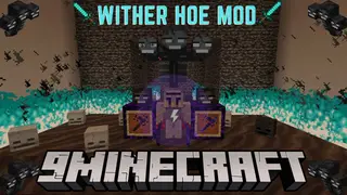 Wither Hoe Mod (1.20.2, 1.19.2) – Throw Wither Bombs