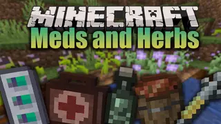Meds and Herbs Mod (1.20.1, 1.19.4) – Medicine, Healing, Poison