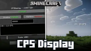 CPS Display Mod (1.20.4, 1.20.1) – Overlay Reading Your Clicks Per Second