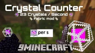 Crystals Per Second Mod (1.20.1, 1.19.2) – Crystal Speed Counter