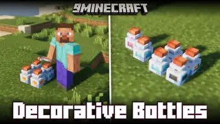 Decorative Bottles Mod (1.20.1, 1.19.2) – Makes Bottles Placeable