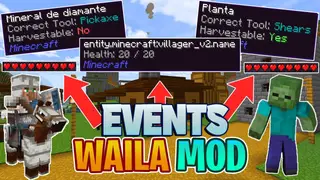 Waila Events Mod (1.7.10) – Several New Events to the Waila