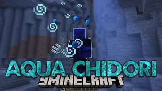 Aqua Chidori Origin Mod (1.20.4, 1.20.1) – Play as a Aquaman