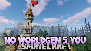 No Worldgen 5 You Mod (1.12.2) – Allows Worldgen to be Disabled