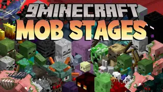 Mob Stages Mod (1.12.2) – A World That Grows with You