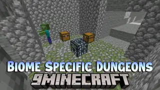 Biome Specific Dungeons Mod (1.12.2) – Dungeon Variants for Different Biomes