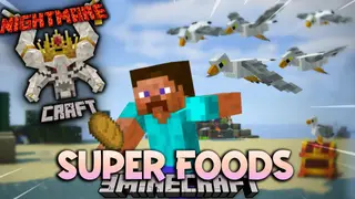 Nightmare Craft Super Foods Mod (1.18.2) – Cakes, Vegetables and Potions