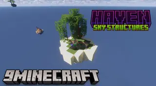 Haven Sky Structures Mod (1.20.1) – Sky Islands in Overworld