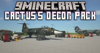 Cactus's Decor Pack Mod (1.12.2) – Immersive Vehicles Decoration