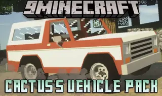 Cactus's Vehicle Pack Mod (1.16.5, 1.12.2) – Ford F-150, Ford Bronco II