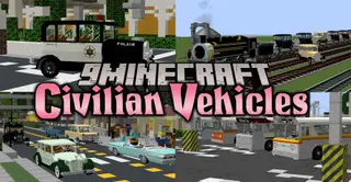 Civilian Vehicles Mod (1.16.5, 1.12.2) – The Best MTS Content Pack