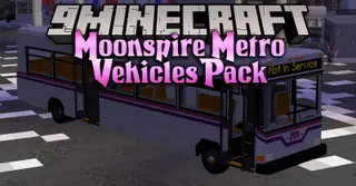 Moonspire Metro Vehicles Pack Mod (1.12.2) – Buses, Garbage Trucks