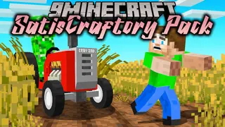 SatisCraftory Pack Mod (1.12.2) – Tractor in Minecraft