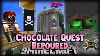 Chocolate Quest Repoured Mod (1.12.2) – Dungeons, New Mobs