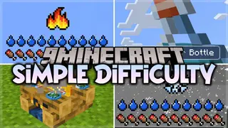 Simple Difficulty Mod (1.12.2) – Temperature and Thirst Mechanics