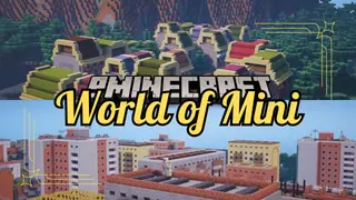 Kogtyv's World of Mini Mod (1.20.4, 1.20.1) – Diverse Mini-Architectures