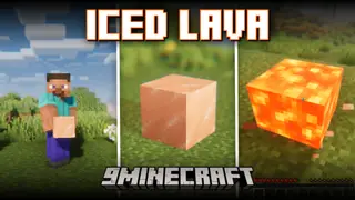 Iced Lava Mod (1.20.4, 1.20.1) – Carry Lava Without Buckets