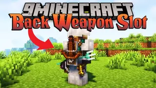 Back Weapon Slot Mod (1.20.1, 1.19.4) – Storing Sword on Your Back