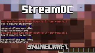 StreamDC Mod (1.20.1, 1.19.2) – In-Game Death Counter