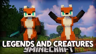 Legends and Creatures Mod (1.20.2, 1.19.4) – Become a Real Furry
