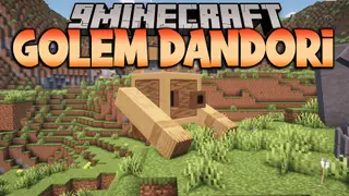 Golem Dandori Mod (1.20.2, 1.20.1) – First of Stone Golem from Minecraft Legends