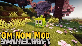 Om Nom Mod (1.20.1) – Character of The Cut the Rope
