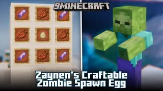 Zaynen's Craftable Zombie Spawn Egg Mod (1.20.1, 1.19.4)
