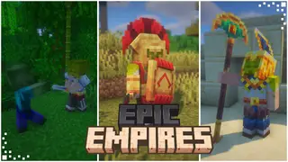 Epic Empires Mod (1.20.1) – Egyptian and Spartan Warrior