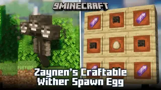 Zaynen's Craftable Wither Spawn Egg Mod (1.20.1, 1.19.4)