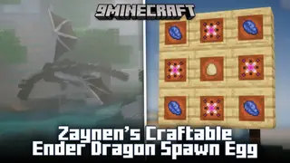 Zaynen's Craftable Ender Dragon Spawn Egg Mod (1.20.1, 1.19.4)