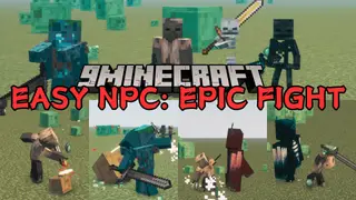 Easy NPC: Epic Fight Mod (1.20.1, 1.19.2) – NPC's Fighting Styles and Weapon Mastery