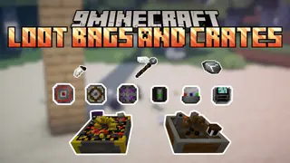 Loot Bags And Crates Mod (1.20.1, 1.19.2) – Integrating with Popular Tech Mods