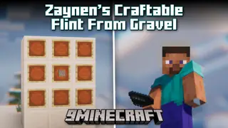 Zaynen's Craftable Flint From Gravel Mod (1.20.1, 1.19.4)