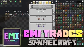 EMI Trades Mod (1.20.4, 1.20.1) – Villager Trading EMI Plugin