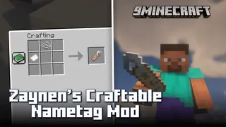 Zaynen's Craftable Nametag Mod (1.20.1, 1.19.4)