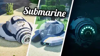 SubCraftica Mod (1.16.5, 1.12.2) – Subnautica Submarine for Minecraft