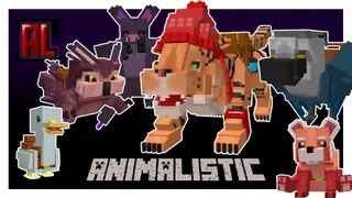 Animalistic Mod (1.20.1, 1.19.4) – New Animals, Tamable, Mountable