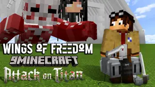 Wings of Freedom Mod (1.16.5, 1.15.2) – Amazing Attack on Titan Mod
