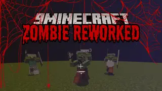 Zombies Reworked Mod (1.20.1, 1.19.2) – Smarter Zombies