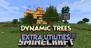 Dynamic Trees Extra Utilities Mod (1.12.2) – Compatibility Addon