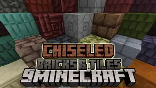 Chiseled Bricks and Tiles Mod (1.20.1) – Variation of Vanilla Stone Blocks