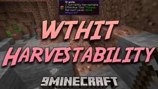 WTHIT Harvestability Mod (1.20.1, 1.19.2) – Your Essential Block Harvesting Companion