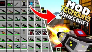 Techguns Mod (1.12.2, 1.7.10) – Battle Mobs with Firearms