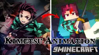 Kimetsu Animation Mod (1.16.5) – Demon Slayer Animation
