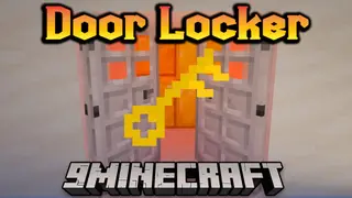 Door Locker Mod (1.20.4, 1.19.2) – Lock the Door, Trapdoor, Button