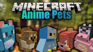 Anime Pets Mod (1.18.2, 1.16.5) – Adorable Companions