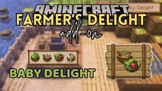 Baby Delight Mod (1.19.2, 1.18.2) – Unlocks Exciting New Food Options